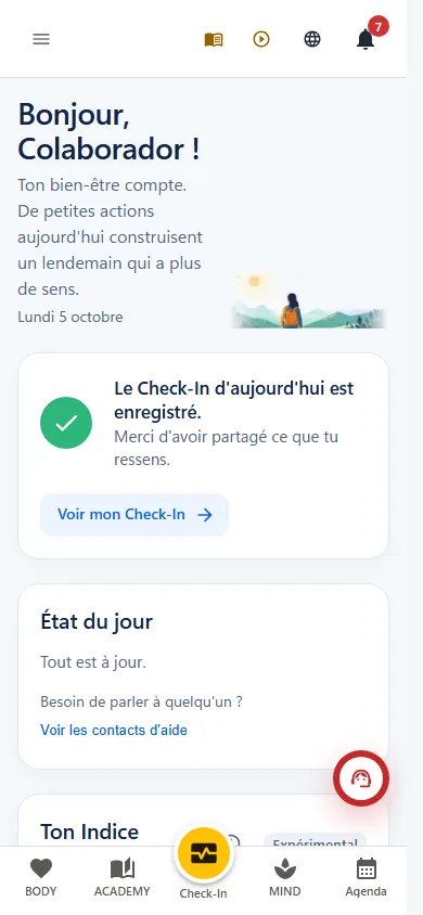 Espace personnel mySIGBEO sur mobile